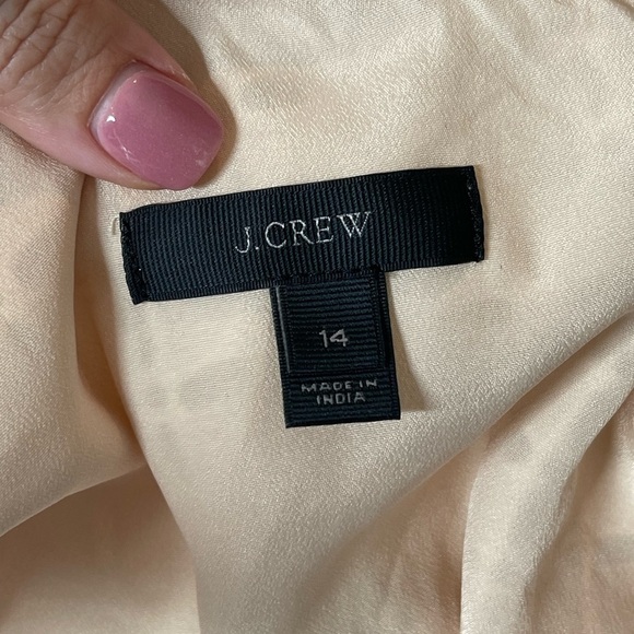 J.Crew One Shoulder Eyelet Ruffle White Lace Tank Top Size 14 - Picture 8 of 13